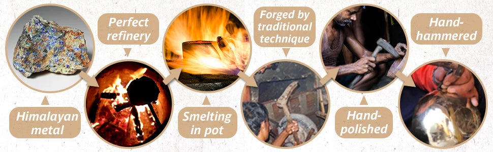 HimalayaVibe™ Hand Crafted Frequency Healing Bowl